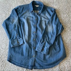 Ava & Viv Denim Button Up